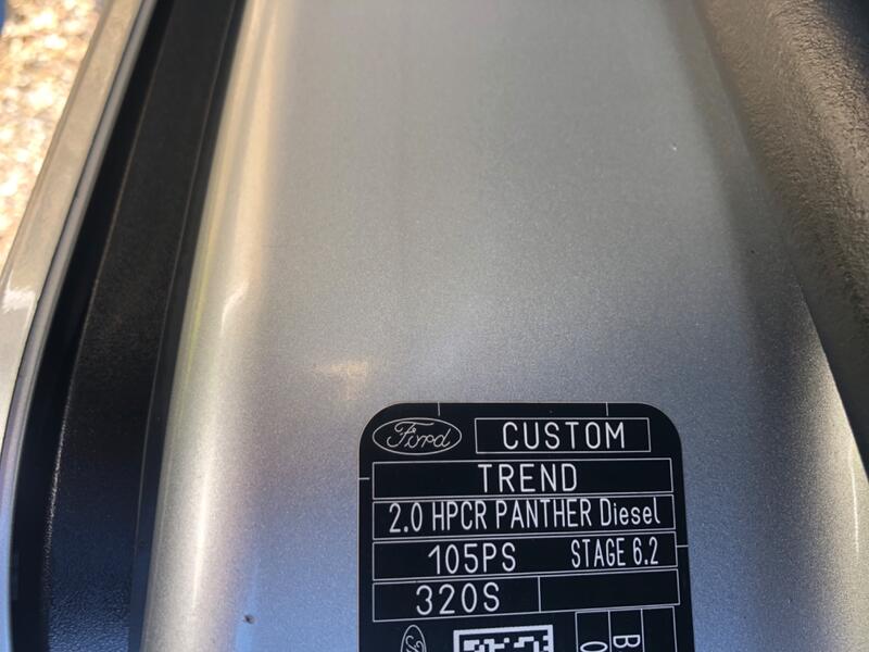FORD TRANSIT CUSTOM